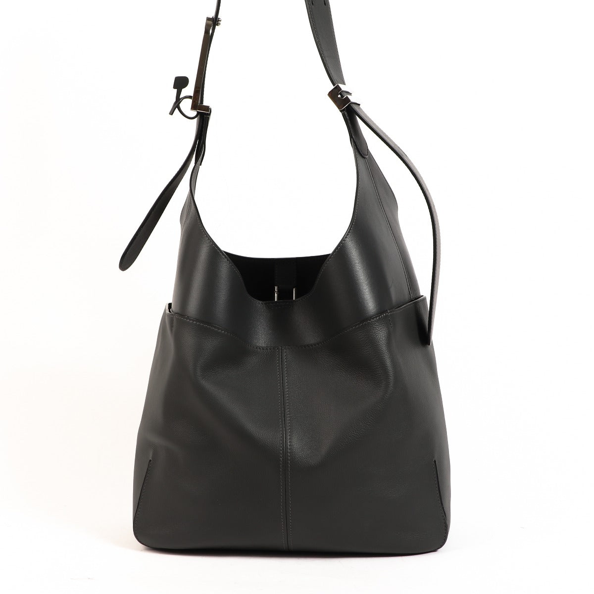 Delvaux So Cool MM Smoke Jumping Calf