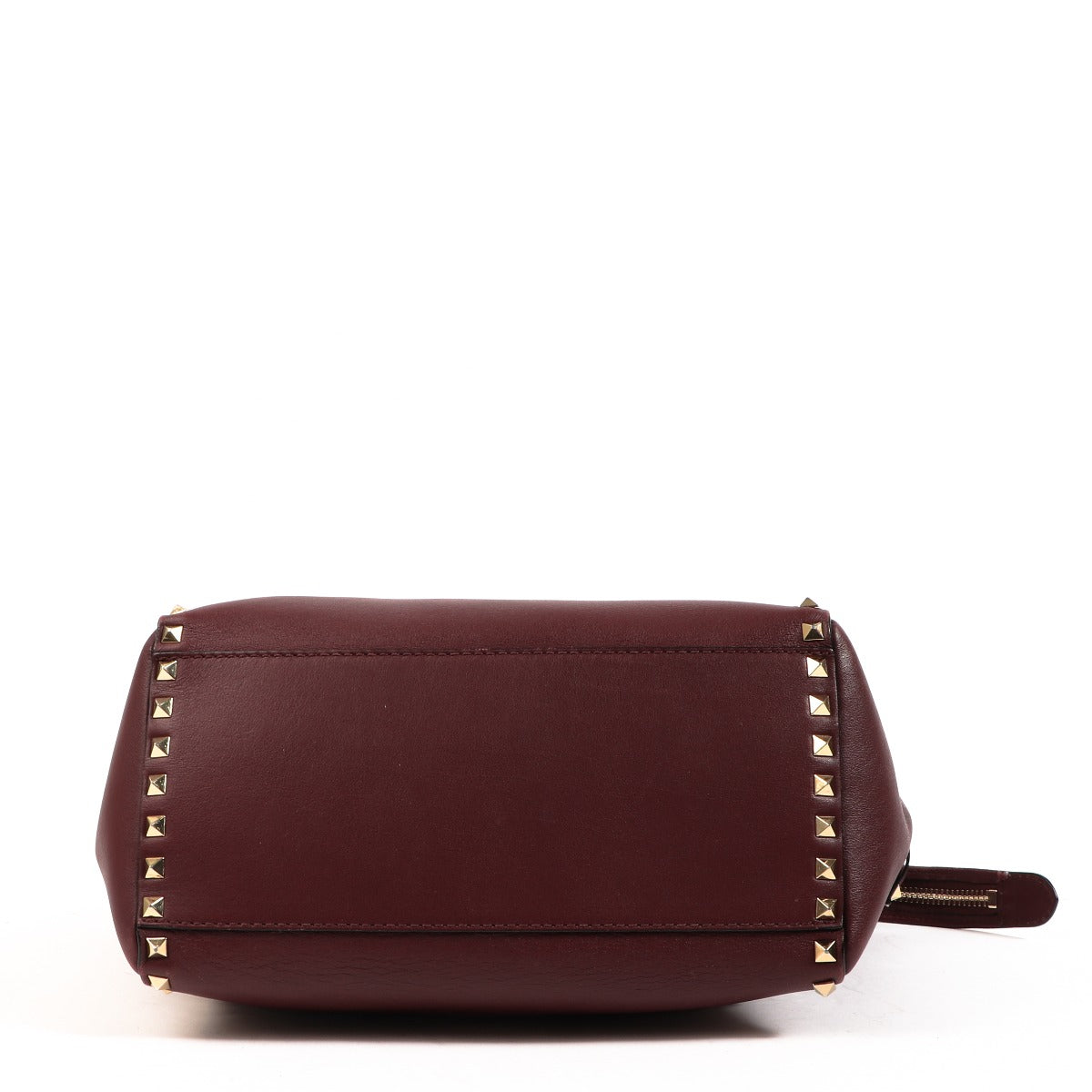 Sac cabas Valentino Garavani Rockstud bordeaux