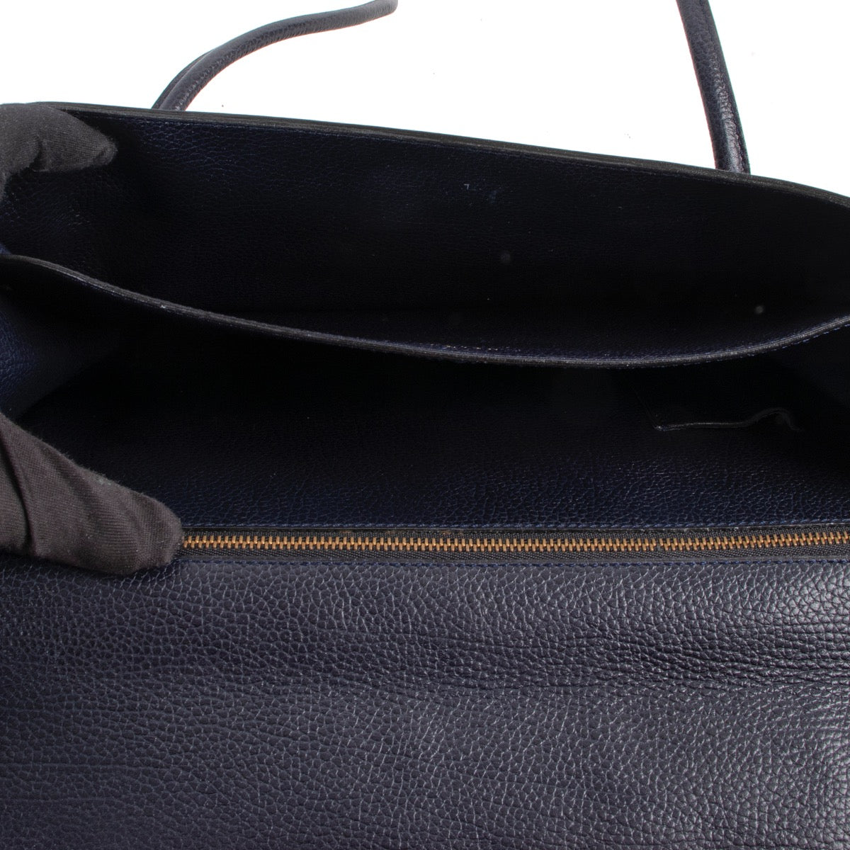 Shop safe online 100% authentic second hand Delvaux Navy Blue Shoulder Bag in very good condition at Labellov in Antwerp.