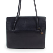Shop safe online 100% authentic second hand Delvaux Navy Blue Shoulder Bag in very good condition at Labellov in Antwerp.