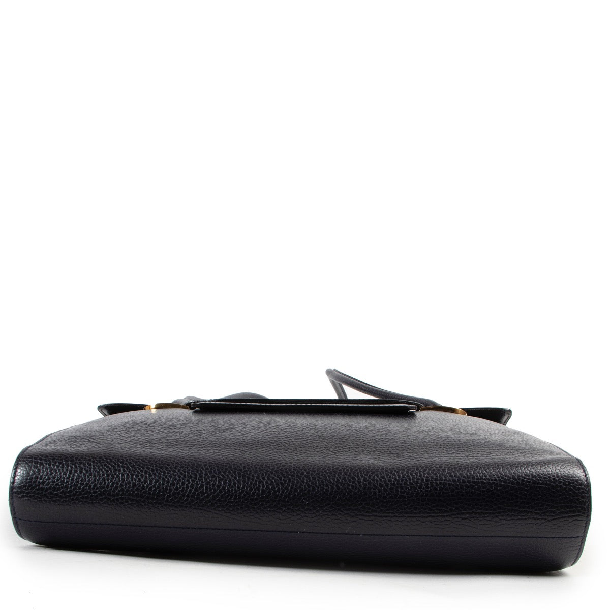 Shop safe online 100% authentic second hand Delvaux Navy Blue Shoulder Bag in very good condition at Labellov in Antwerp.