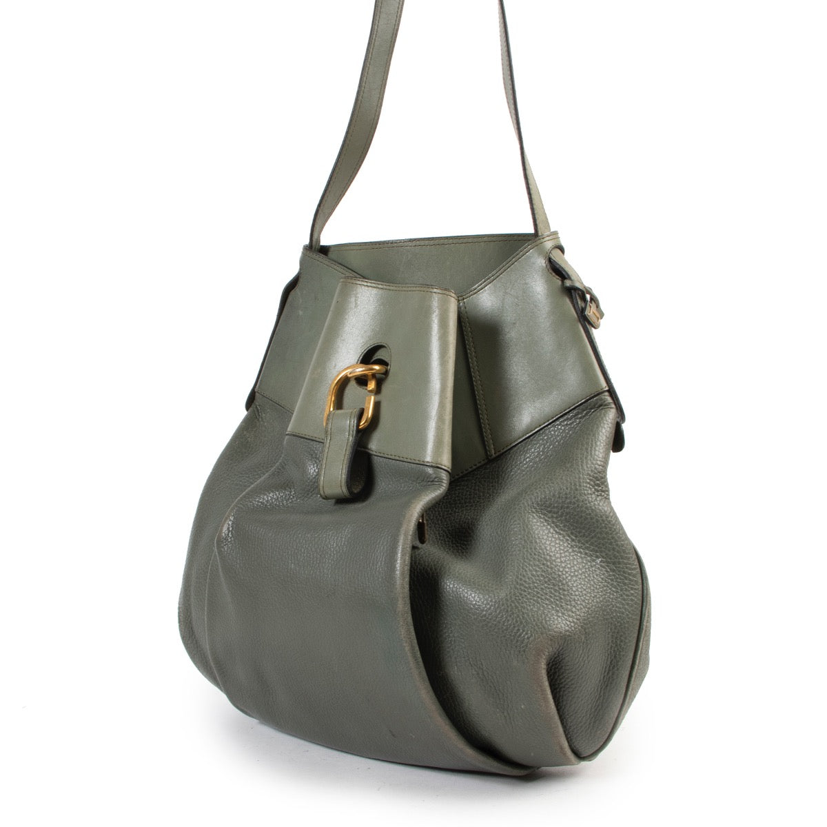 Buy online Delvaux Green Leather Crossbody Bag in a safe way. Shop Delvaux Green Leather Crossbody Bag online safely. Buy authentic second hand Delvaux Green Leather Crossbody Bag in a safe way online.