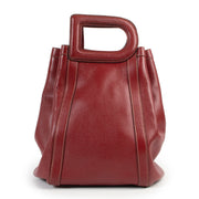 Shop safe online 100% authentic second hand Delvaux Red Caraïbes D Top Handle Bag in very good condition at the right price at Labellov in Antwerp.
