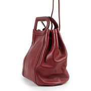 Shop safe online 100% authentic second hand Delvaux Red Caraïbes D Top Handle Bag in very good condition at the right price at Labellov in Antwerp.