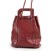 Shop safe online 100% authentic second hand Delvaux Red Caraïbes D Top Handle Bag in very good condition at the right price at Labellov in Antwerp.