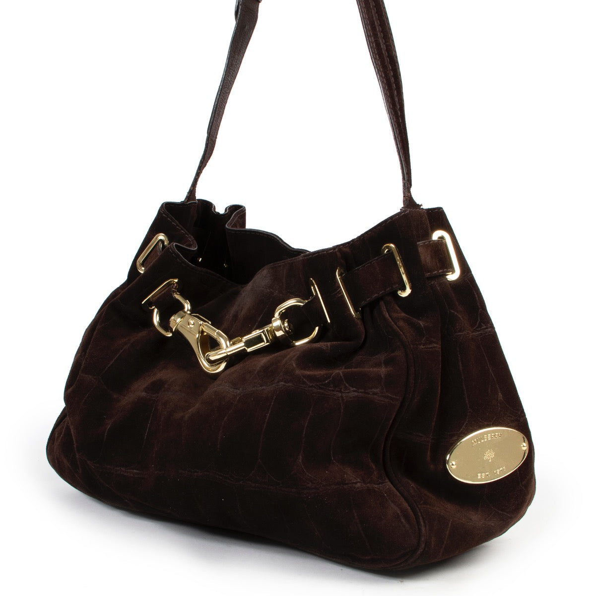 Mulberry Brown Shoulder Bag