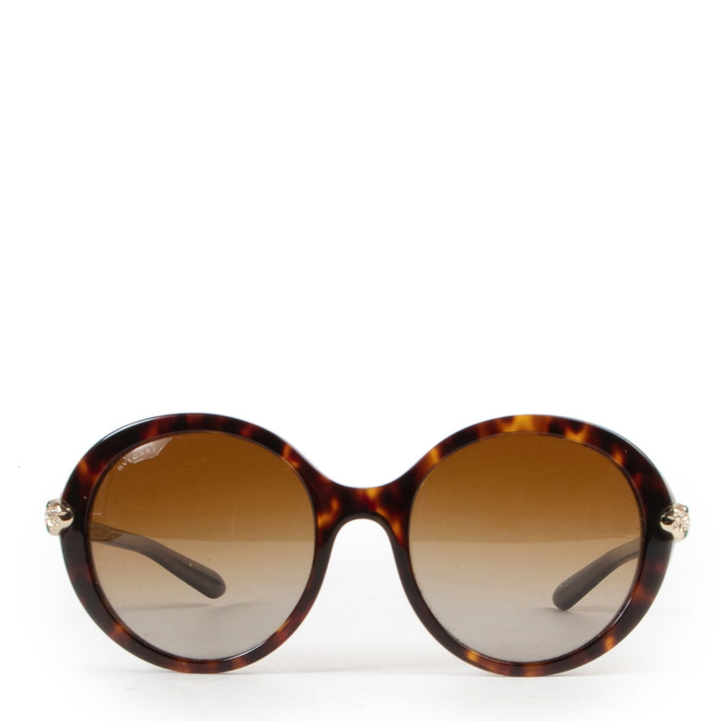 Buy online Bulgari Tortoise Serpent Sunglasses in a safe way. Shop second hand Bulgari Tortoise Serpent Sunglasses online safely. Buy authentic Bulgari Tortoise Serpent Sunglasses online.