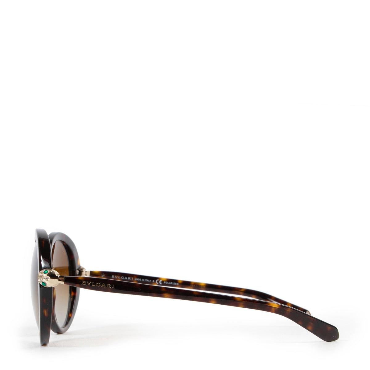 Buy online Bulgari Tortoise Serpent Sunglasses in a safe way. Shop second hand Bulgari Tortoise Serpent Sunglasses online safely. Buy authentic Bulgari Tortoise Serpent Sunglasses online.