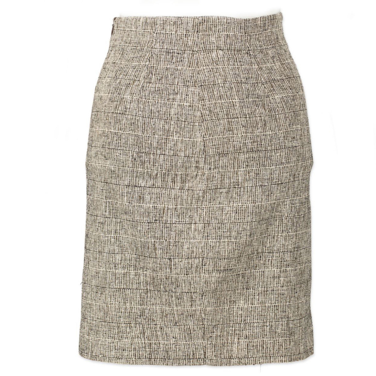 Fendi Grey Printed Skirt Two-Piece Suit - size 36