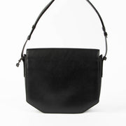 Authentic pre-loved Delvaux Black Leather Scala Shoulder Bag on Labellov.com
