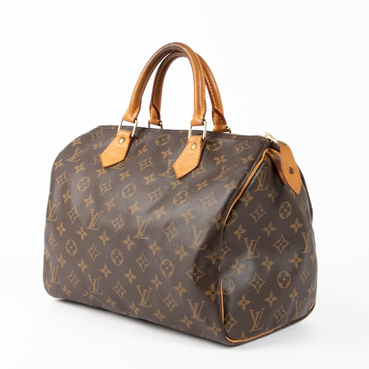 Louis Vuitton Speedy 30 Monogram canvas handbag classic LV Boston bag designer luxury tote