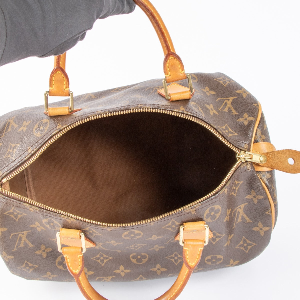 Louis Vuitton Speedy 30 Monogram canvas handbag classic LV Boston bag designer luxury tote