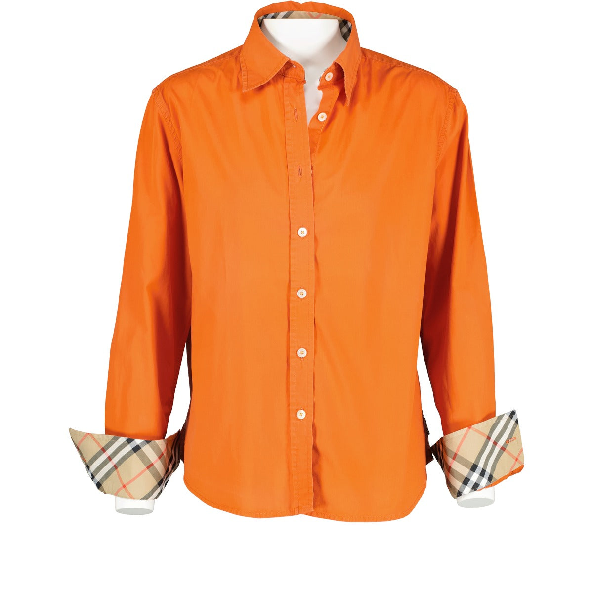 Burberry Orange Shirt