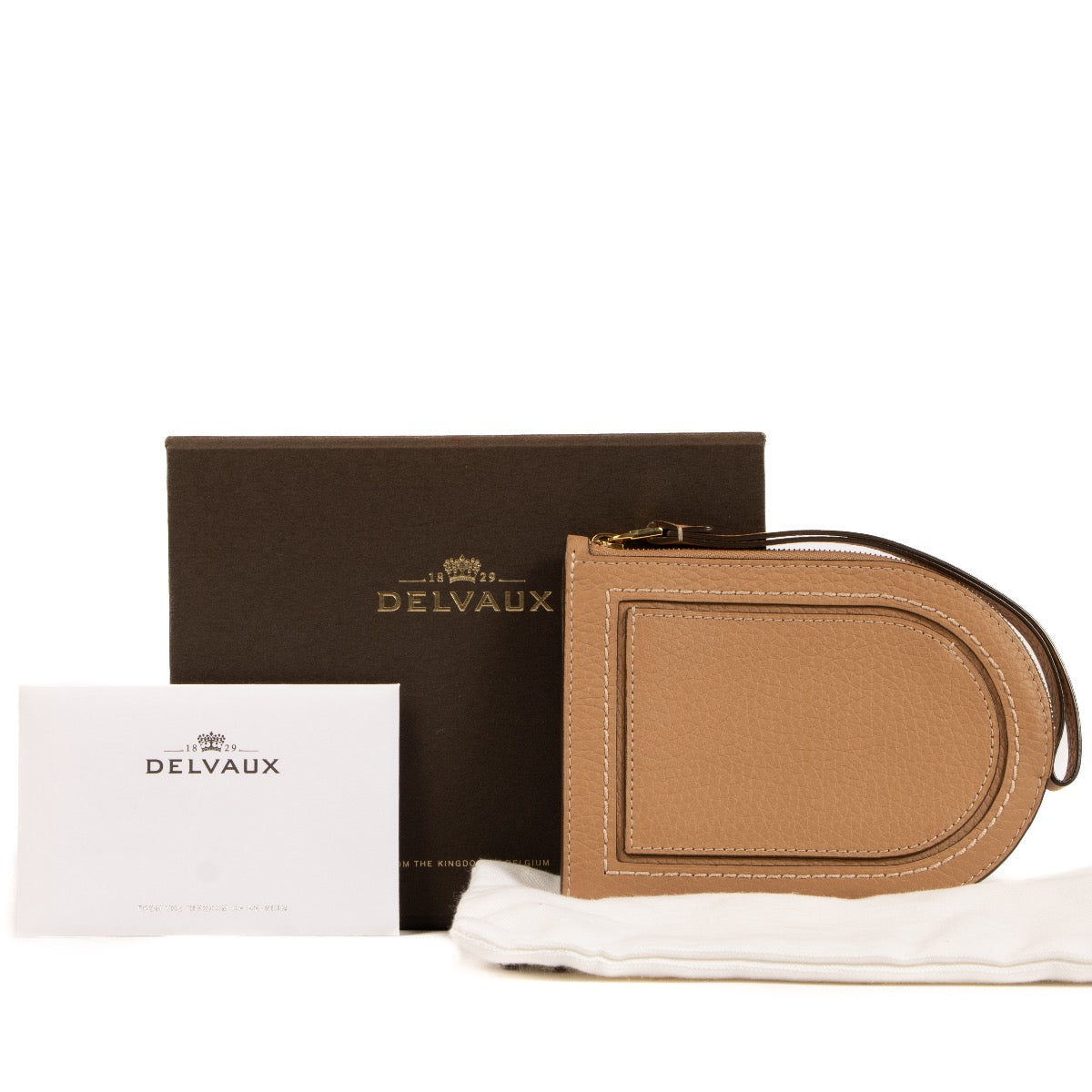 Delvaux Vison Taurillon D Pochette Multifonctions Wallet