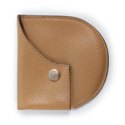 Delvaux Dark Beige Coin Purse Wallet