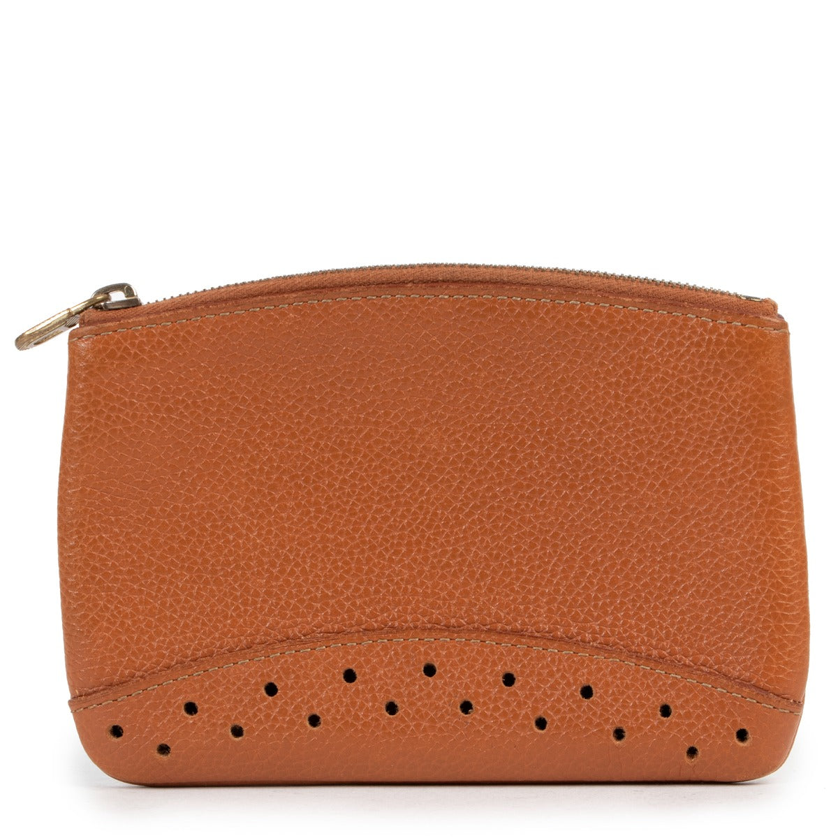 Delvaux Cognac Pouch