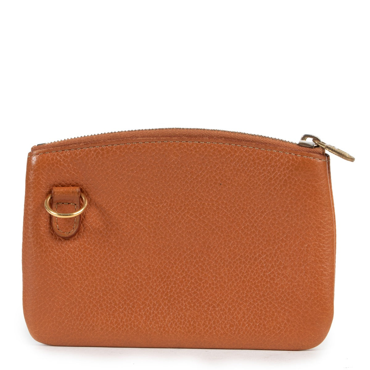 Buy and sell your designer items for a reasonable price. Get this Delvaux Cognac Pouch now at Labellov, 100% authenticity guaranteed.