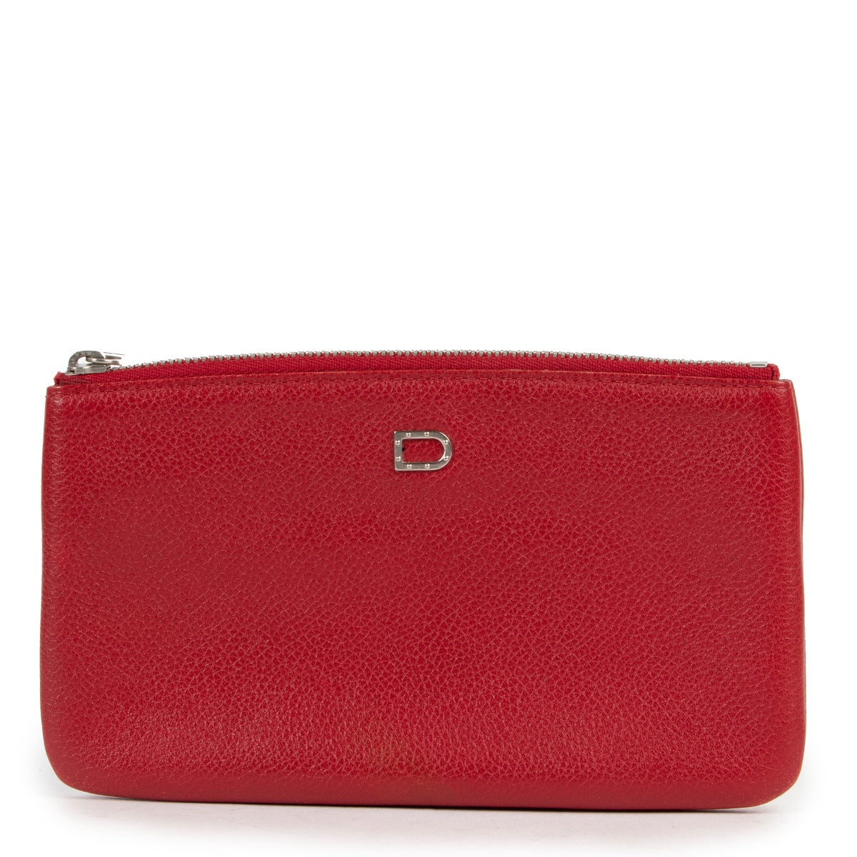Delvaux Red Pouch