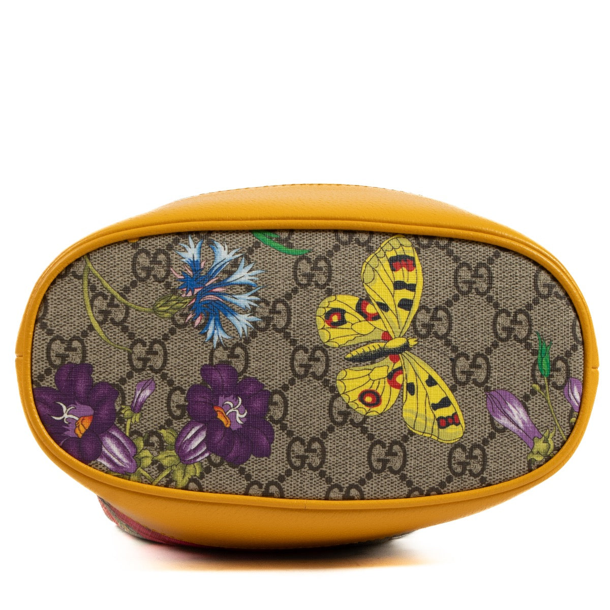 Shop 100% authentic second-hand Gucci Ophidia GG Flora Bucket Bag on Labellov.com