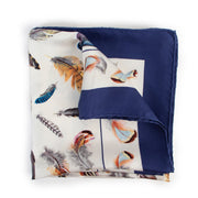 Buy an authentic second hand Hermès Plumes Carré Silk Scarf at Labellov.