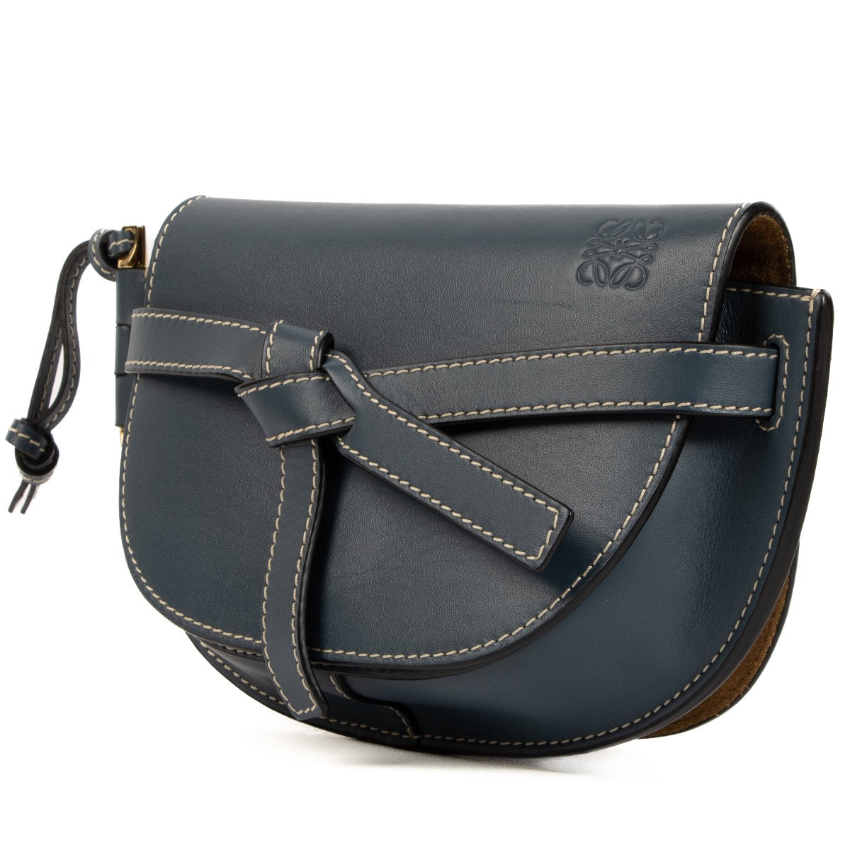 Shop 100% authentic second-hand Loewe Steel Blue Gate Belt Bag on Labellov.com
