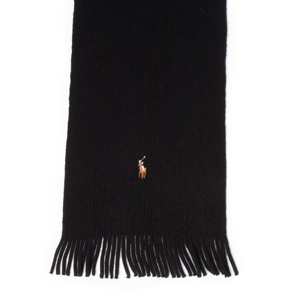 Black scarf and beanie set