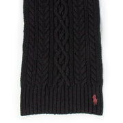 Ralph Lauren Black Scarf This gorgeous knitted piece is 100% authentic