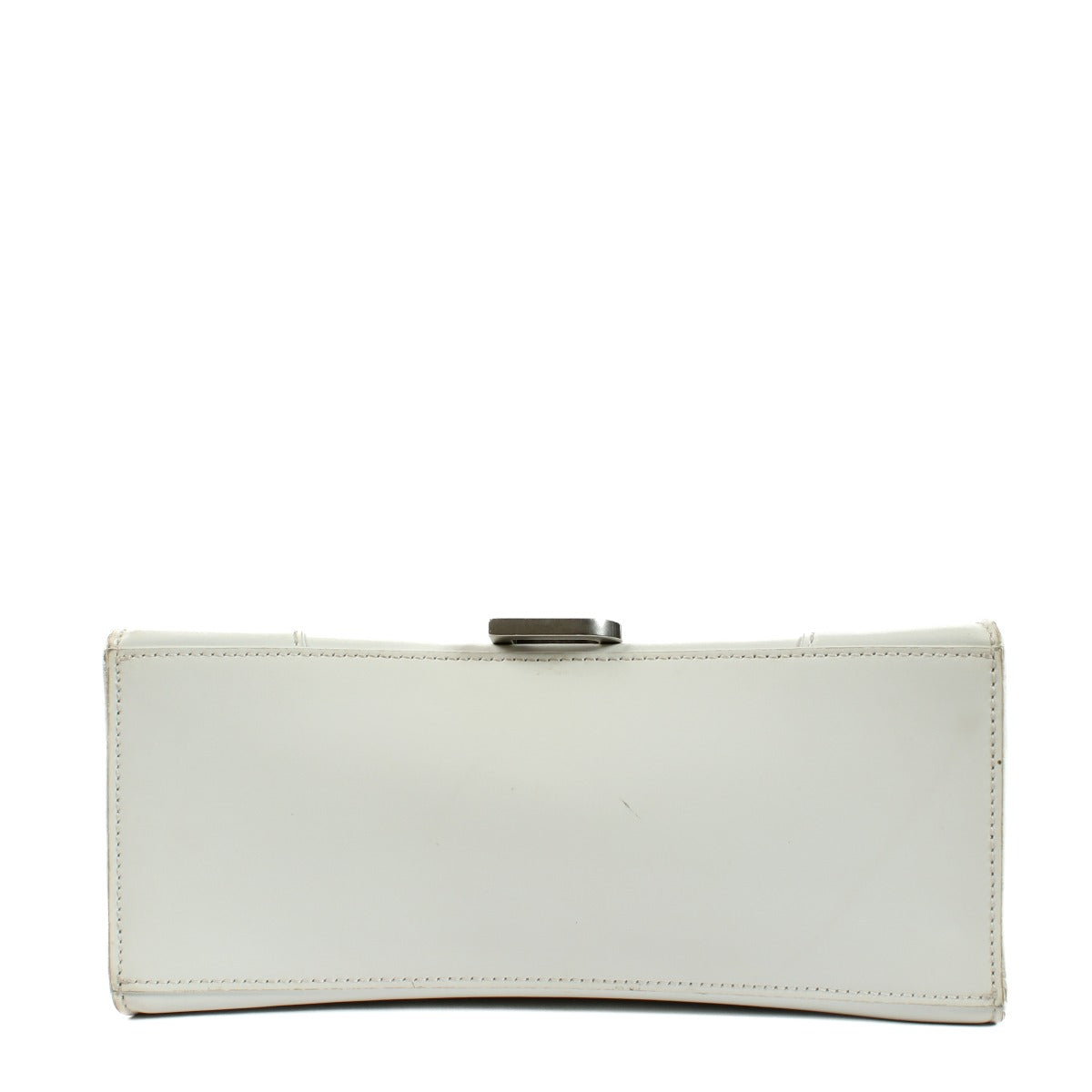 Balenciaga White Hourglass Small Top Handle Bag