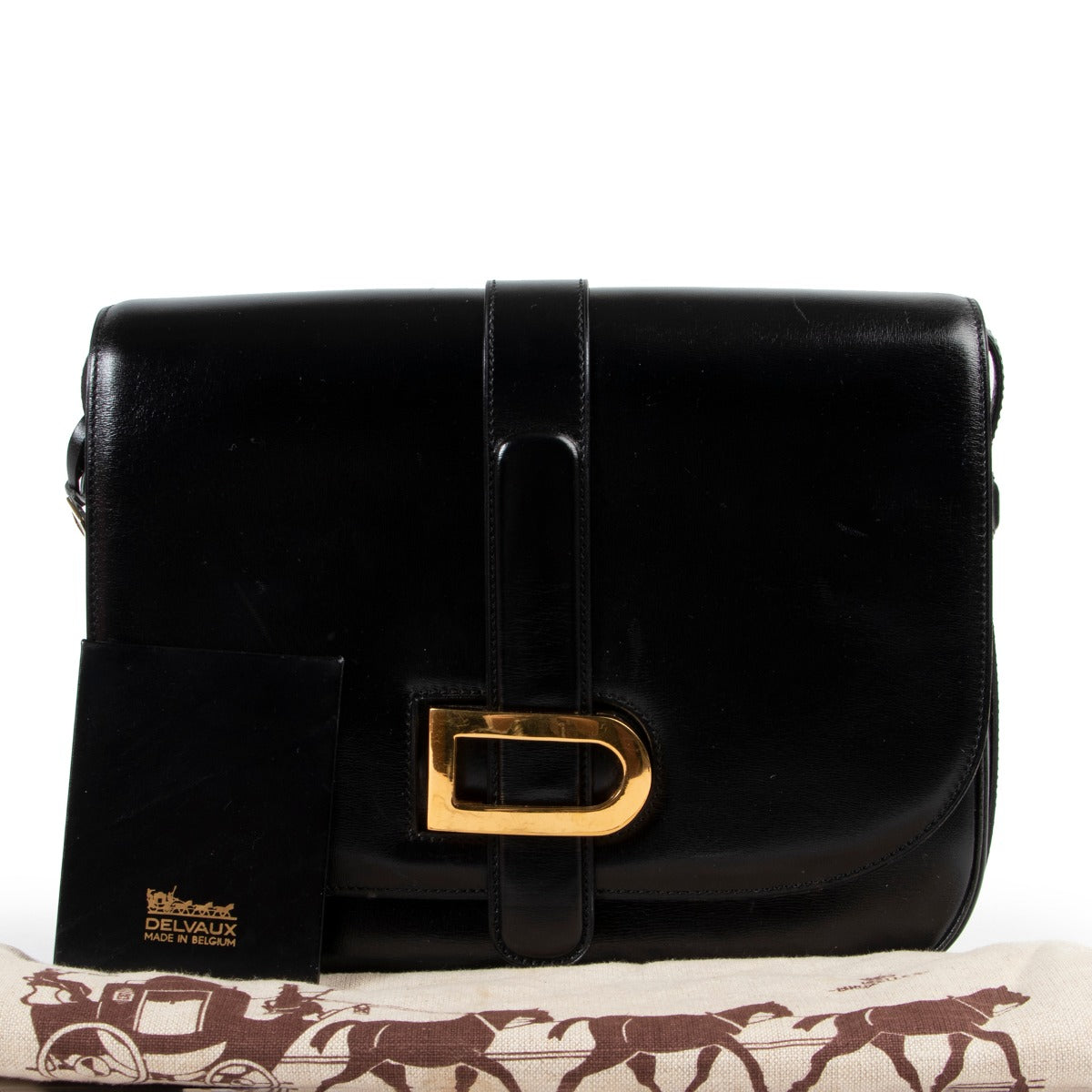 Buy online Delvaux Black Leather Crossbody Bag in a safe way. Shop Delvaux Black Leather Crossbody Bag online safely. Buy authentic Delvaux Black Leather Crossbody Bag in a safe way online.