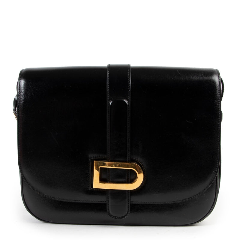 Buy online Delvaux Black Leather Crossbody Bag in a safe way. Shop Delvaux Black Leather Crossbody Bag online safely. Buy authentic Delvaux Black Leather Crossbody Bag in a safe way online.