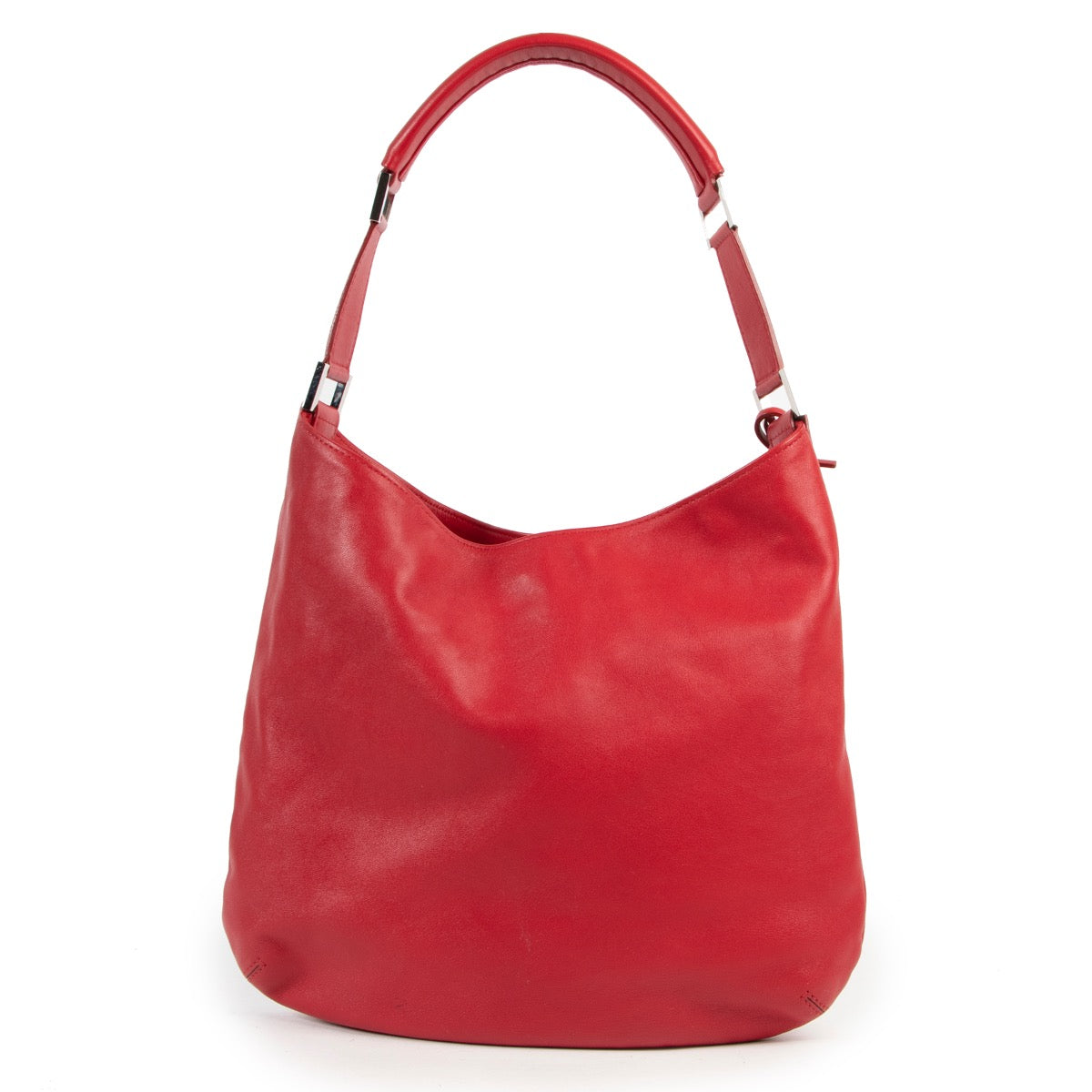koop online Delvaux Red Le Louise Shoulder Bag