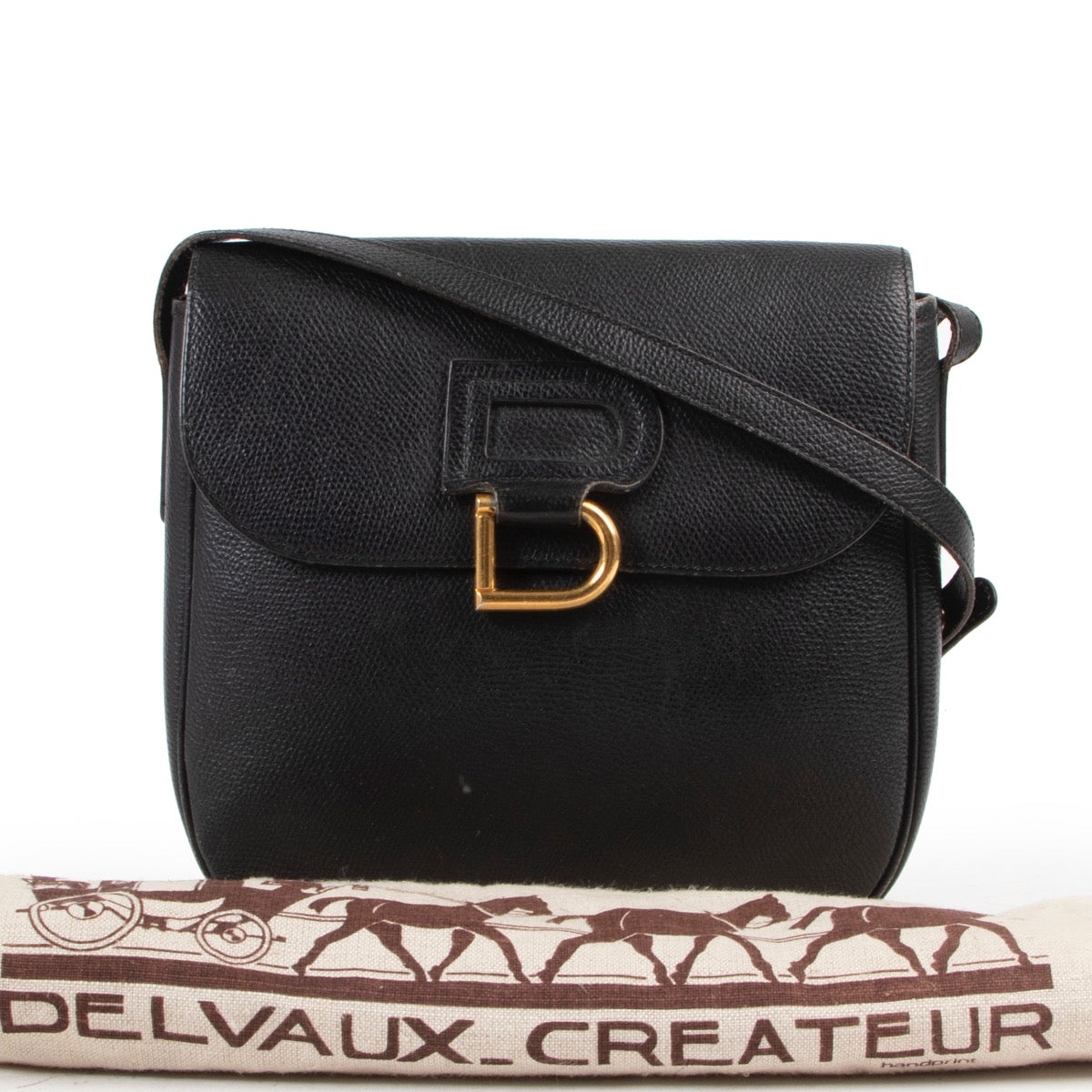 Delvaux Blue Crossbody Bag
