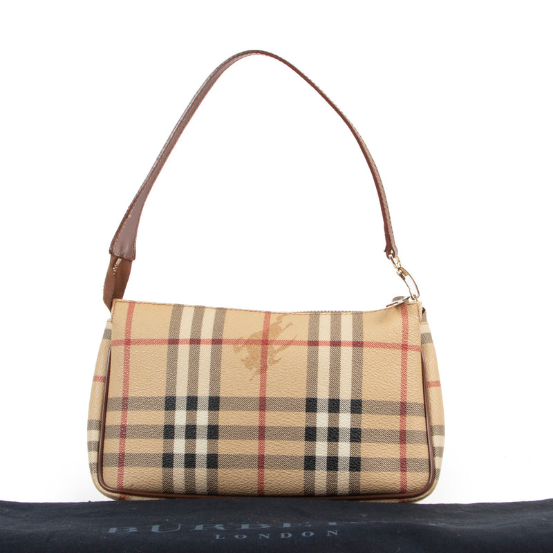 Burberry Haymarket Check Clutch