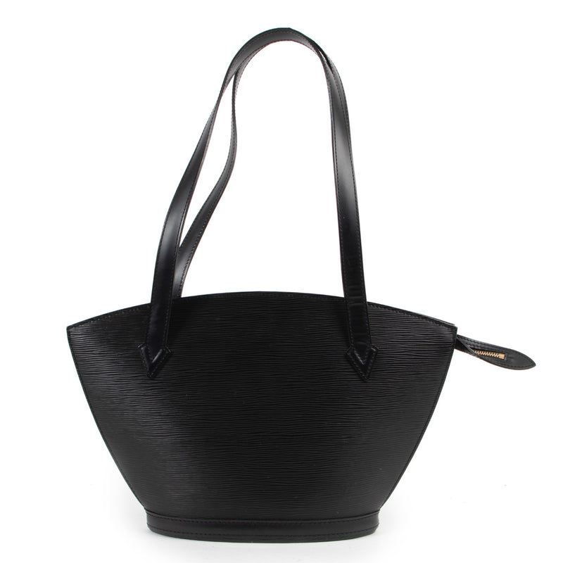 Buy and sell your secondhand designer items for a reasonable price, online or in store at Labellov. This Louis Vuitton Black Epi Saint Jacques is available for a fair price.