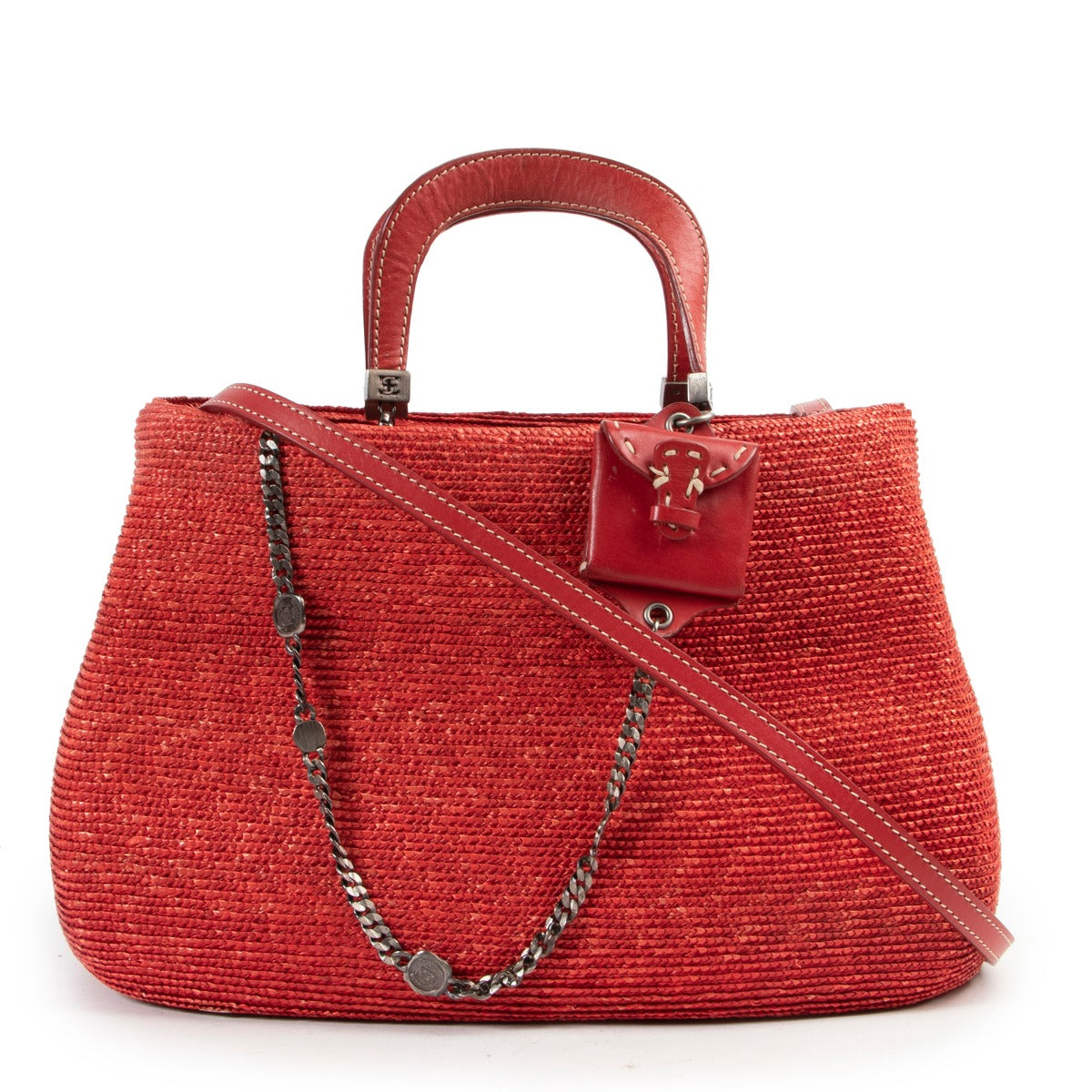 Safely purchase a used one Ermanno Scervino Red Top handle. Buy online in a reliable way a Ermanno Scervino Red Top handle. Buy in a safe site and easy way a Ermanno Scervino Red Top handle