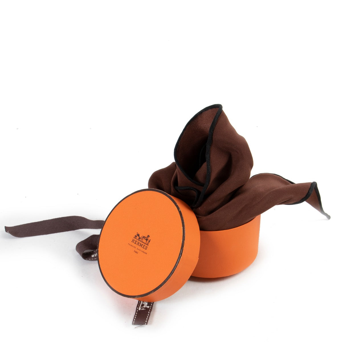Hermès Brown Scarf