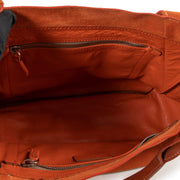 Shop safe orange Prada top handle bag, Preloved orange Prada bag, Prada top handle in good condition