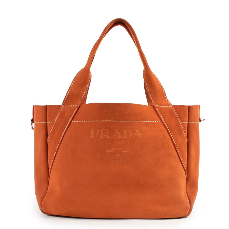 Prada Orange Top handle