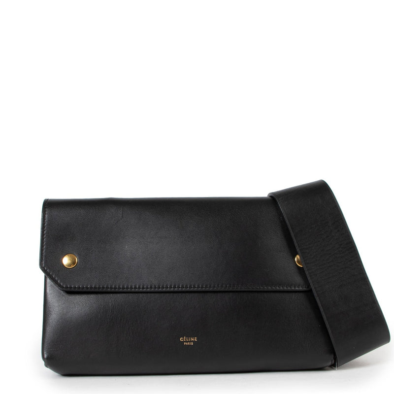 Céline Black Clutch On Chain