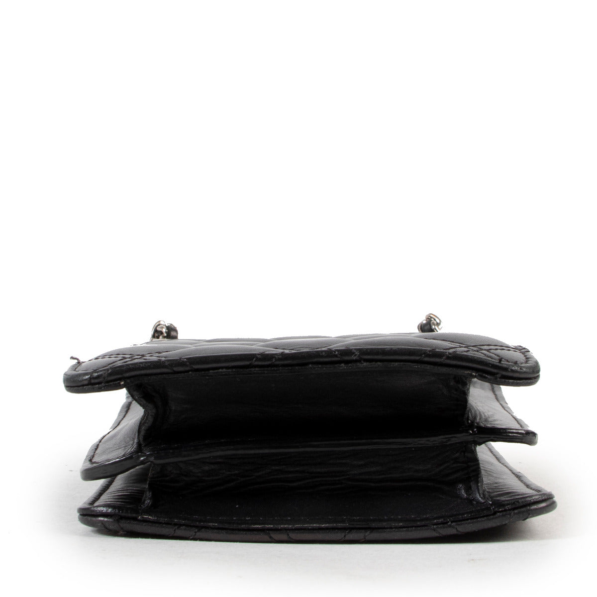 Chanel Black Quilted Crossbody Phone Case