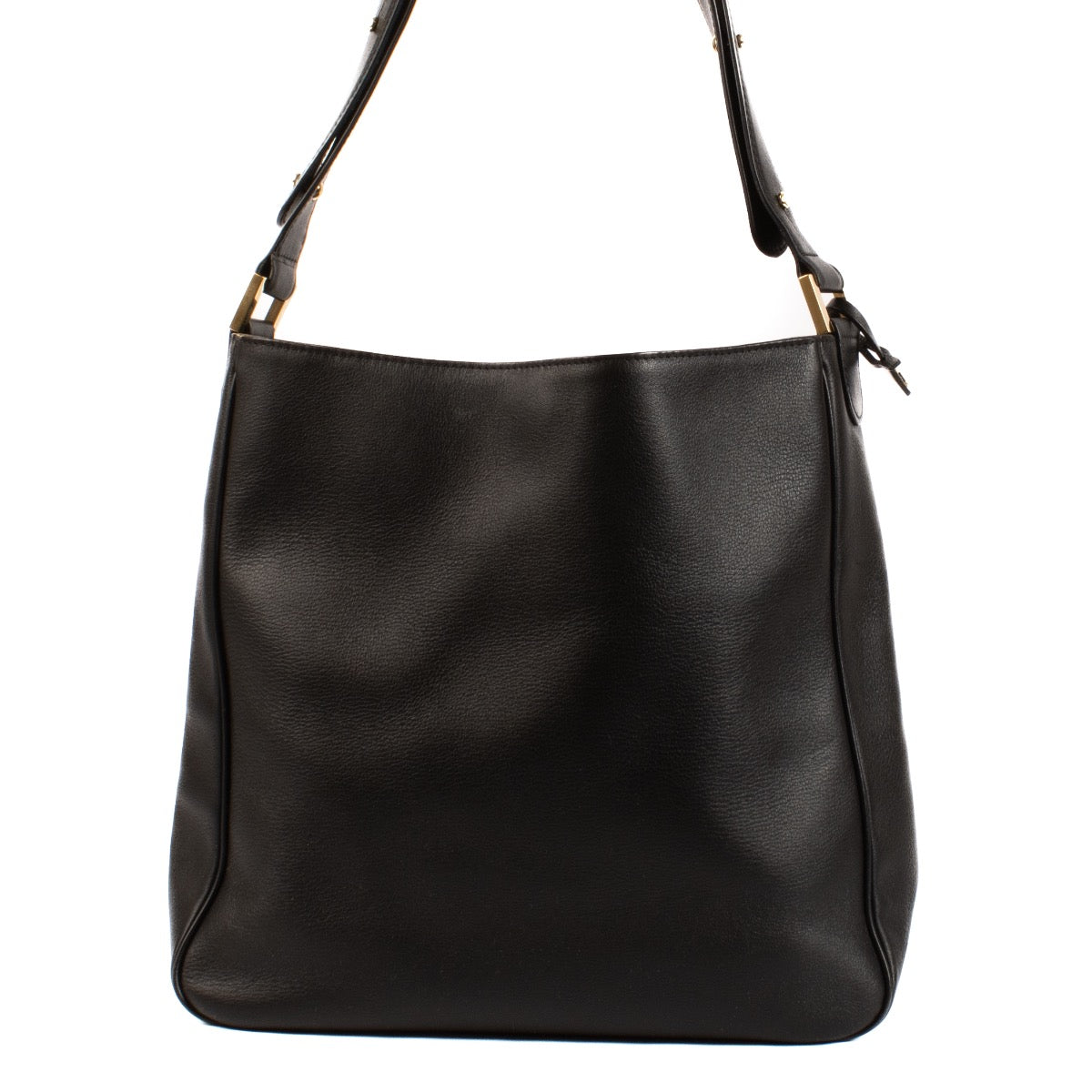 Delvaux Black Louise Hobo Shoulder Bag for the best price at Labellov secondhand luxury in Antwerp and Knokke. We buy and sell your preloved designer bags.