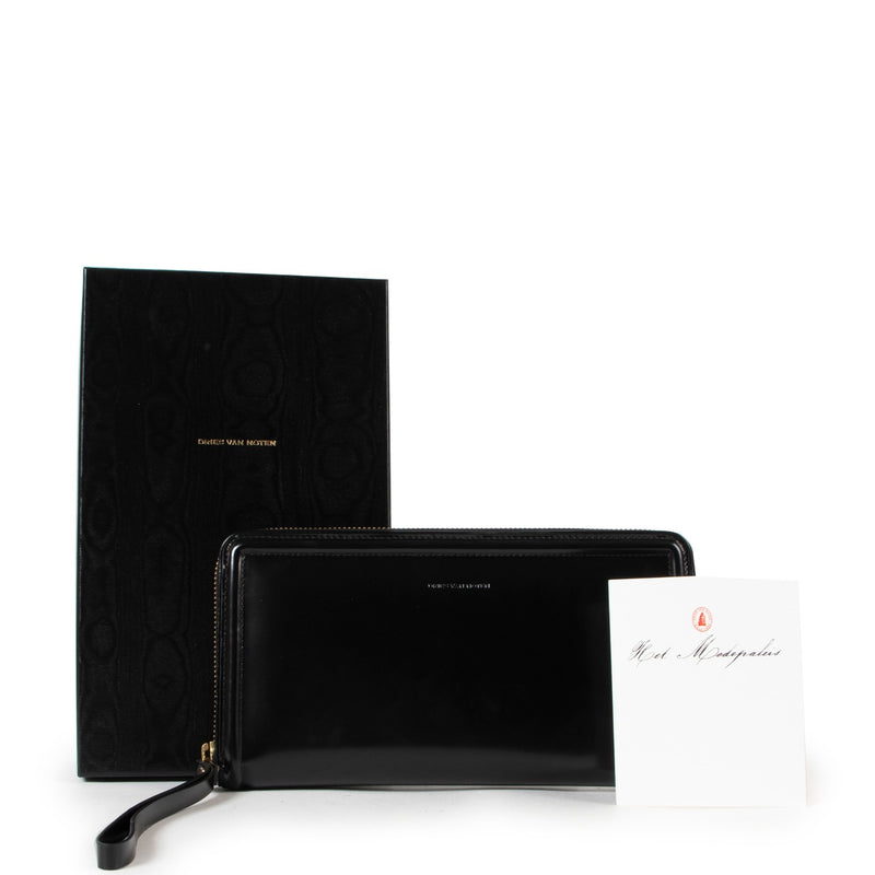 Dries Van Noten Black Wallet