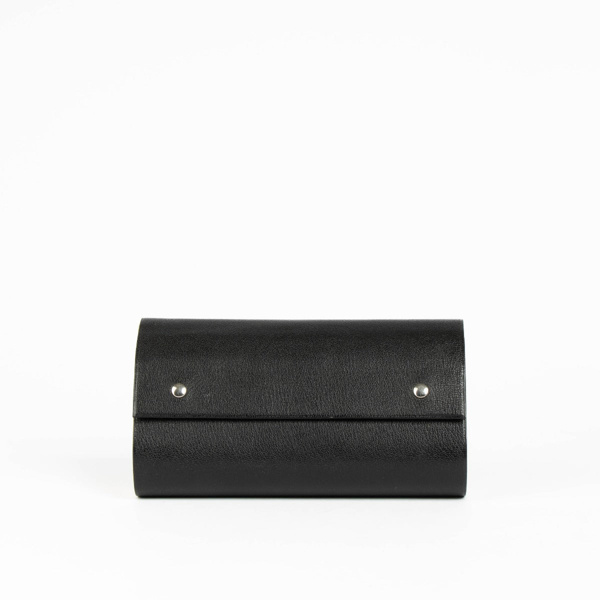 Shop this 100% authentic Hermès Black Chevre Mysore Cahier Roule Roll Notebook at Labellov.com