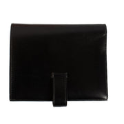 Buy authentic second hand Hermès Black Epsom Bearn Compact Wallet at Labellov.com