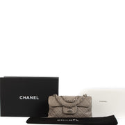 Shop 100% authentic second-hand Chanel Grey Lambskin Flap Bag on Labellov.com