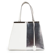 Shop safe online 100% authentic second hand Fendi White Silver 3Jours Shoulder Bag at the right price at Labellov.com.