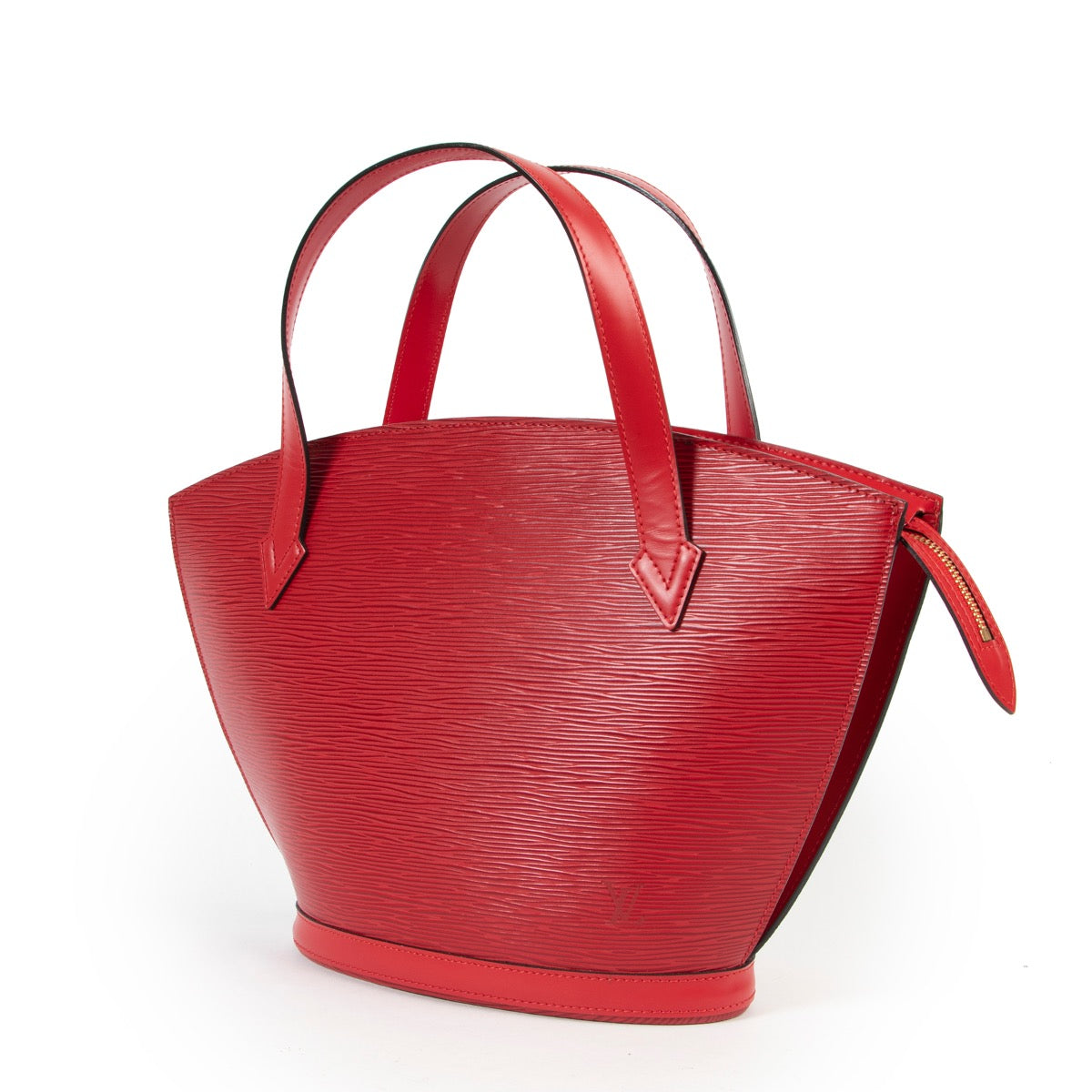 Louis Vuitton Red Epi Leather Saint Jacques Top Handle Bag – Labellov