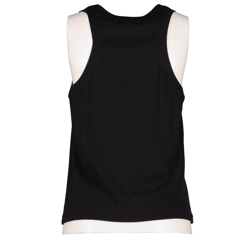 Shop safe online at Labellov in Antwerp, Brussels and Knokke this 100% authentic second hand Christian Dior Black Logo Peace Sign Crystal Top - Size IT 44