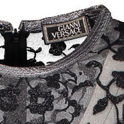 Shop safe online 100% authentic second hand Versace Silver Body Top - Size IT 46 in very good condition at the right price at Labellov in Antwerp.