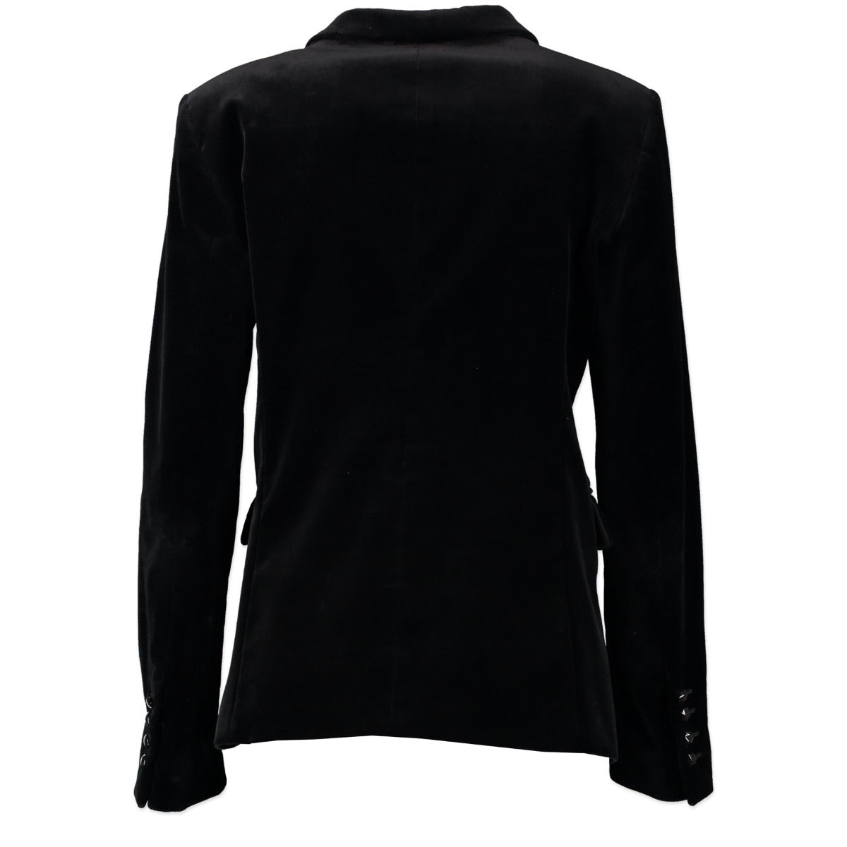 Shop safe online 100% authentic second hand Gucci Black Velvet Jacket in size 44 at the right price at Labellov in Antwerp in very good, excellent condition.